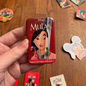 Vintage Disney Mulan Promotional Pin